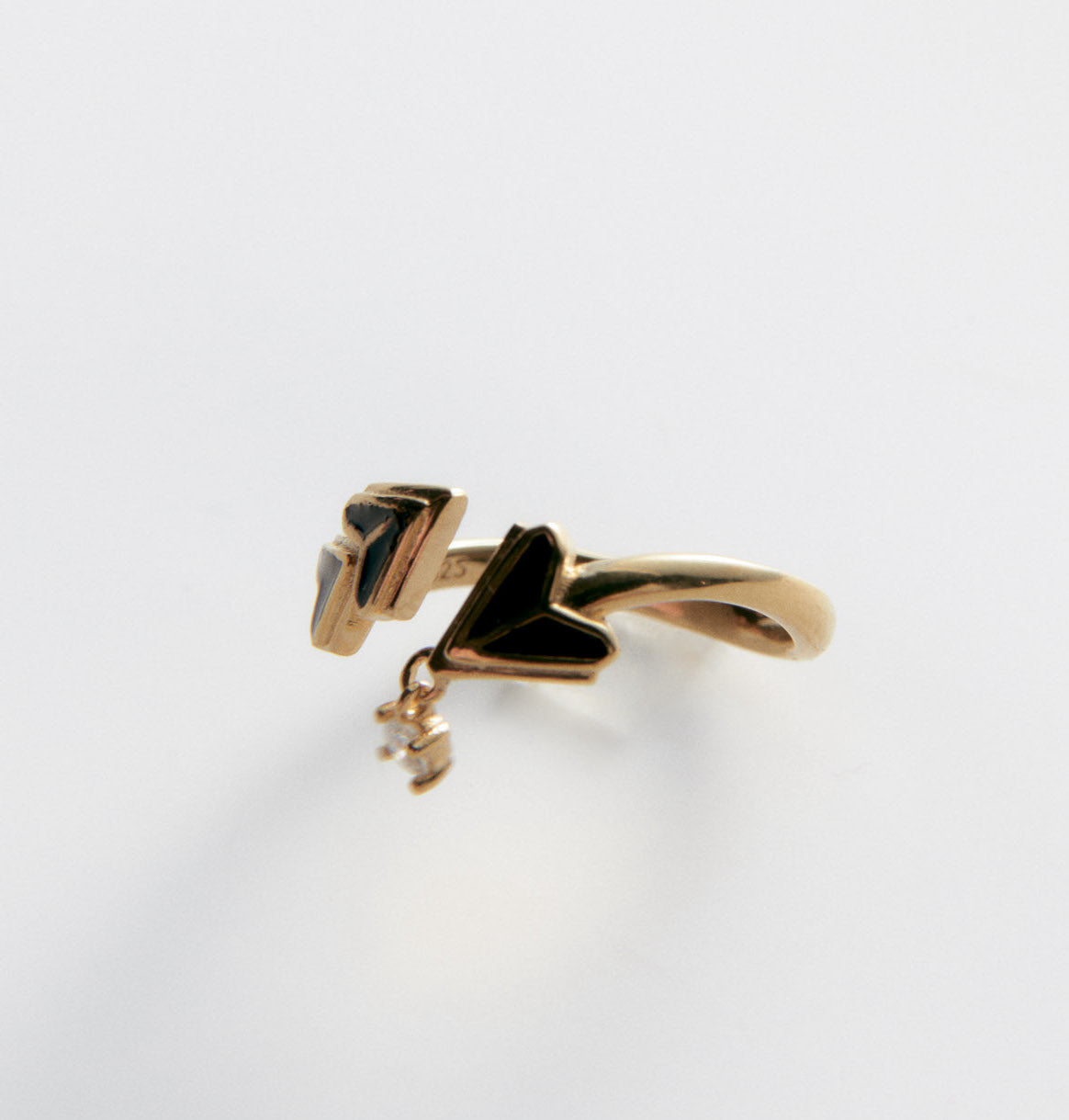 Toi et Moi-Bypass Dancing Diamond Ring