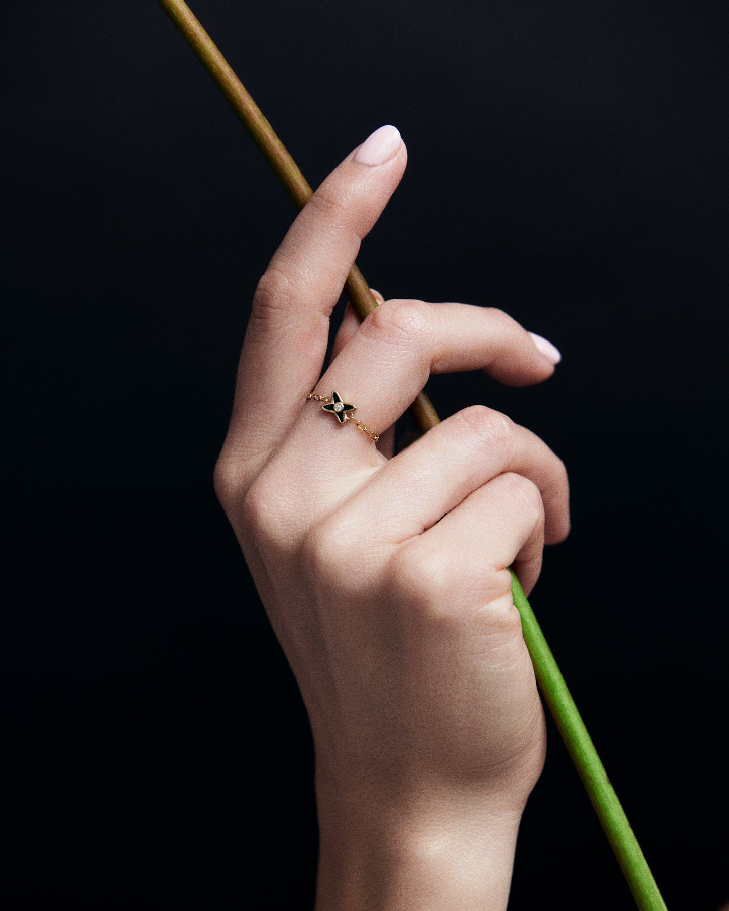 Lyra Adjustable Floret Ring